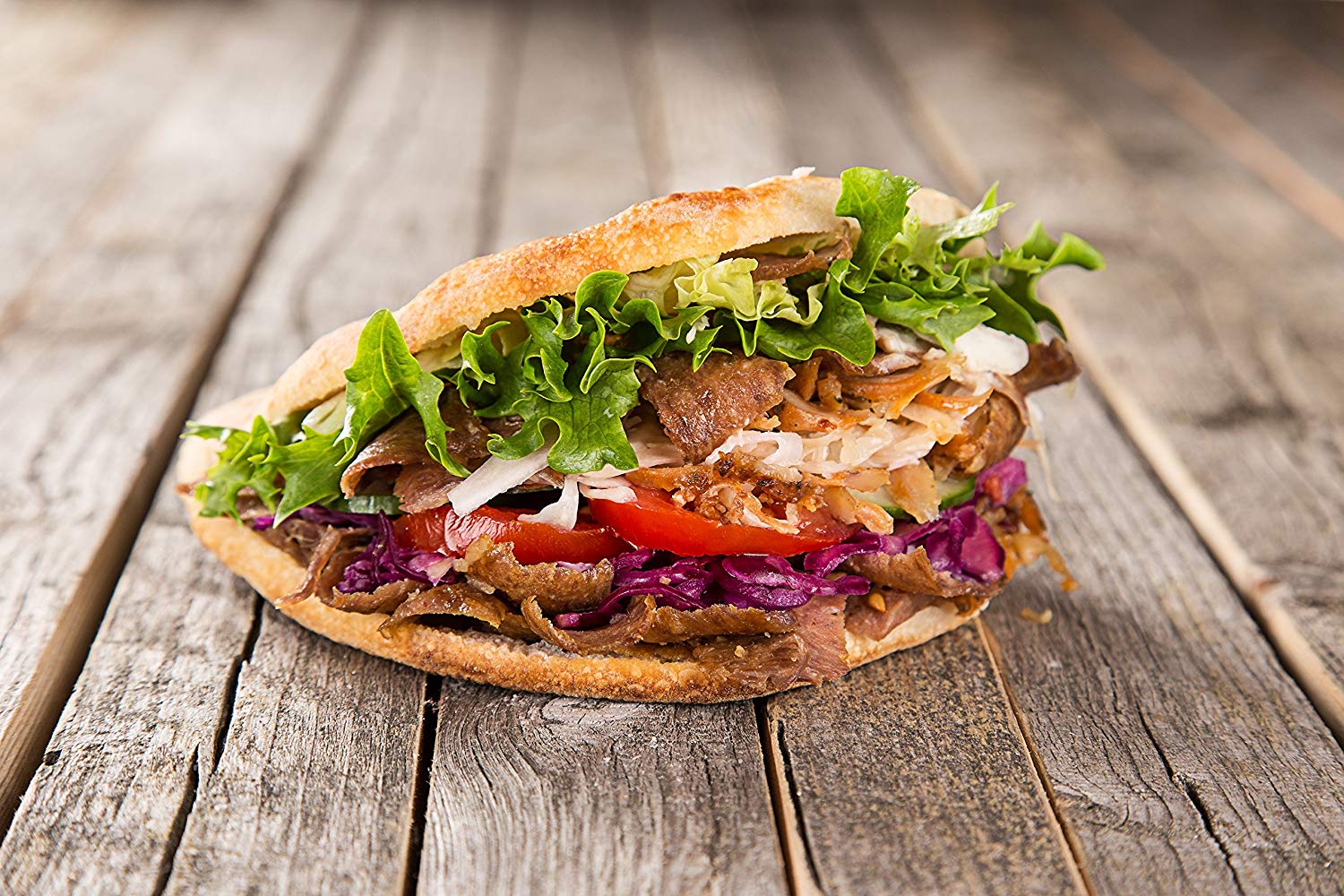  Naudan kebab pita 