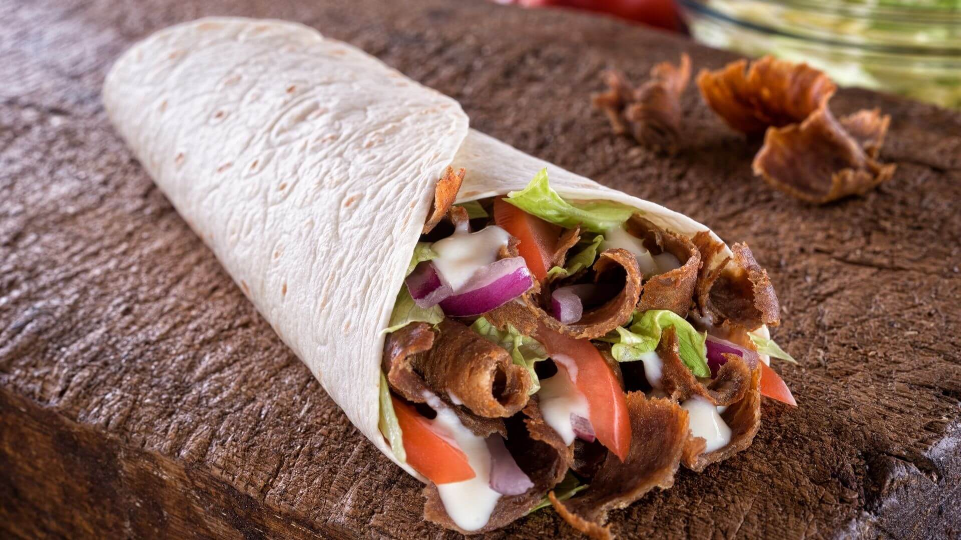  Naudan Kebab Wrap 